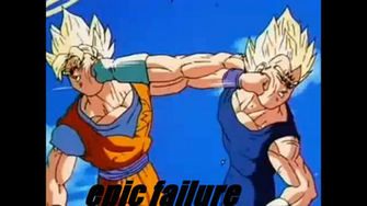 Epic Fail Goku And Veggie By Vegeta Fan Girl