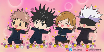 Jm On X Jujutsu Kaisen Main Cast The First Years Of Tokyo