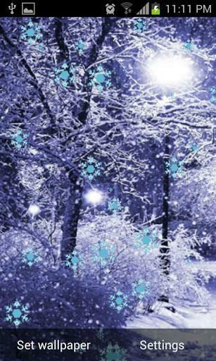 Fall Wallpaper Snow Falling Quoteko