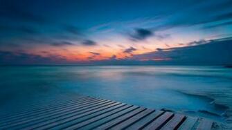 Nature Sea Water Blue Sky X