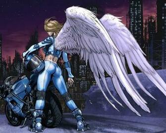 Angel Wings Wallpaper Anime Girls