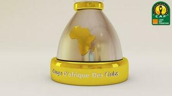 3d Model Caf Champions League Trophe Cgtrader