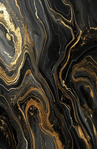 Black And Gold Marble Wallpaper