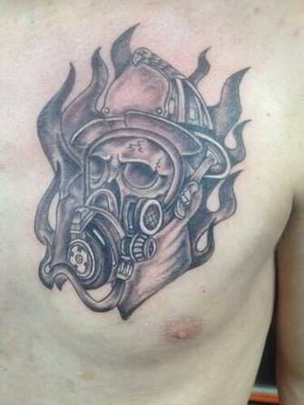 Fireman Scba Tattoo Cshfd Tatoeage Idee N
