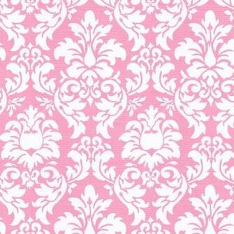 Damask Pink Wallpaper