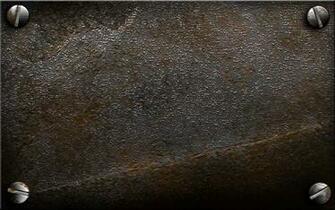 Rusty Metal Plate With Screws By Sovande Gb