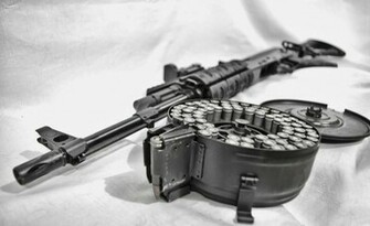 Machine Gun Wallpaper
