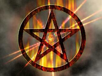 Wiccan Pentagram Wallpaper Picswallpaper