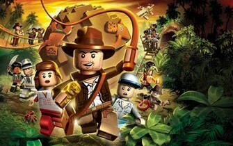 Indiana Jones Lego Figurines Widescreen Wallpaper