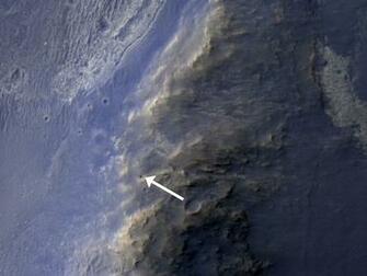 Hirise Opportunity Rover S Winter Work At Murray Ridge