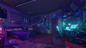 Tohad On Cyberpunk Aesthetic Anime Background