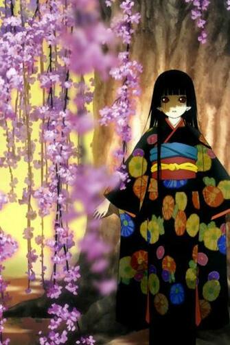 Hell Girl Jigoku Shoujo iPad iPhone HD Wallpaper