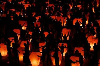 Gang Wow Sky Lantern Festival Taiwan