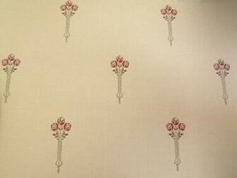 Detail Arts And Crafts Reproduction Wallpaper The Dard Rose