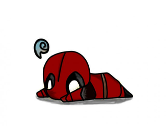 Chibi Deadpool By Skittlemarine