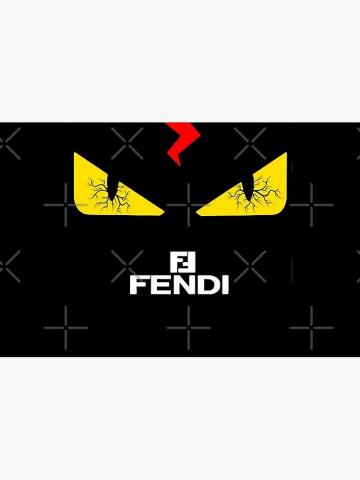 Fendi Monster Logo Off