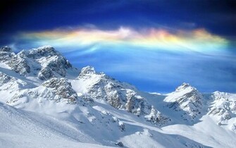 Winter Mountains Daily Background In HD