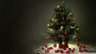 Small Christmas Tree 4k HD Desktop Wallpaper For Ultra Tv