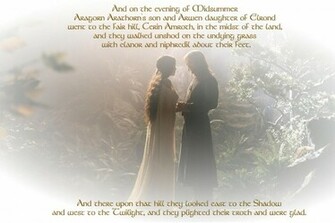 Evenstar Wallpaper Aragorn Arwen Bgs