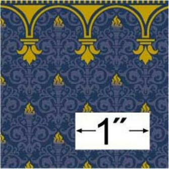 Buy The Brodnax Prints Inch Scale Dollhouse Miniature Wallpaper