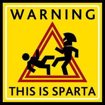 Warning This Is Sparta By Pacolin
