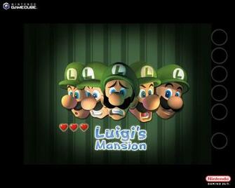 Boo Mansion Multimedia Wallpaper Luigi S