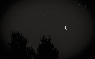 Moon Night Sky Wallpaper On