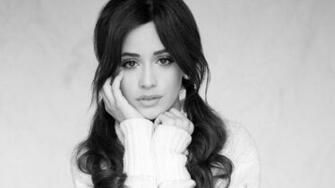 Monochrome Camila Cabello Wallpaper
