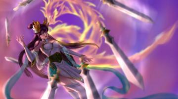 Wallpaper 4k Divine Sword Irelia League Of Legends Lol