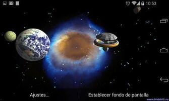 3d Galaxy Live Wallpaper Full Android