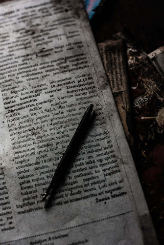 Vintage Newspaper Wallpaper