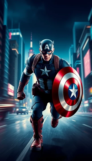 Captain America Mobile Wallpaper