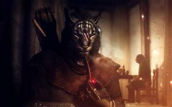 Elder Scroll V Skyrim Khajit Game Cover The Scrolls
