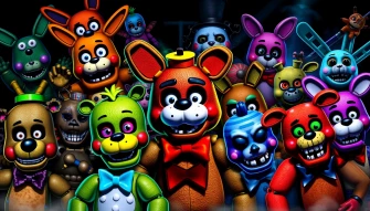 Fnaf All Characters Wallpaper