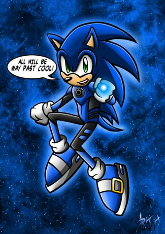 Blue Lantern Sonic By Berty J A