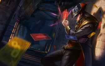 Twisted Fate Card League Of Legends D3 Wallpaper HD