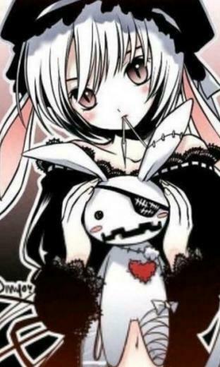 Gothic Anime Girl Phone Wallpaper By Crystalamber2000