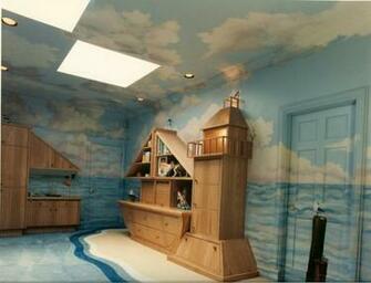 Home Wallpaper Wonderful Playroom Cartoon Character