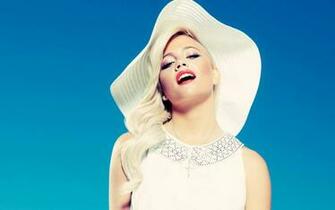 Pixie Lott Classy Wallpaper Stock Photos