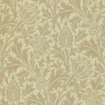 Uk Fabrics And Wallpaper Thistle Dmowth104 Morris V