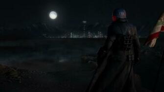 Fallout Night Wallpaper Moon