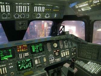 Maquette De Cockpit La Navette Spatiale Wallpaper