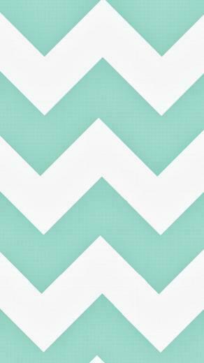 Teal Chevron iPhone Wallpaper Lock Screen