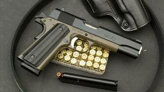 Remington R1 Semi Automatic Pistol Gun Wallpaper Photos