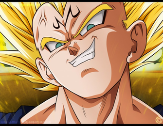 Comision Majin Vegeta By Naruto999 Roker