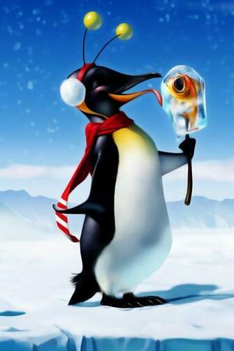 Penguin Smiling iPhone 4s Wallpaper iPad