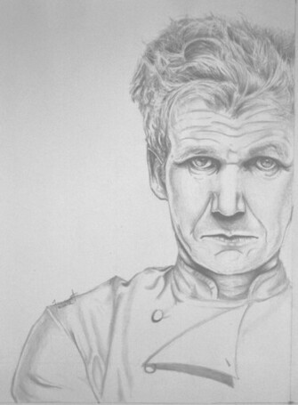 Chef Gordon Ramsay By Pahmii