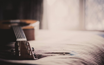 HD Acoustic Guitar Wallpaper