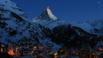 Matterhorn Wallpaper Nature