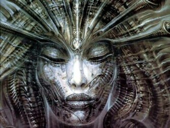 Hr Giger Wallpaper Art Painting